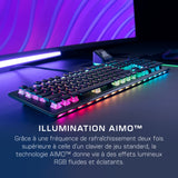 Clavier gaming PC optique et mécanique - TURTLE BEACH - Vulcan II Max - Noir
