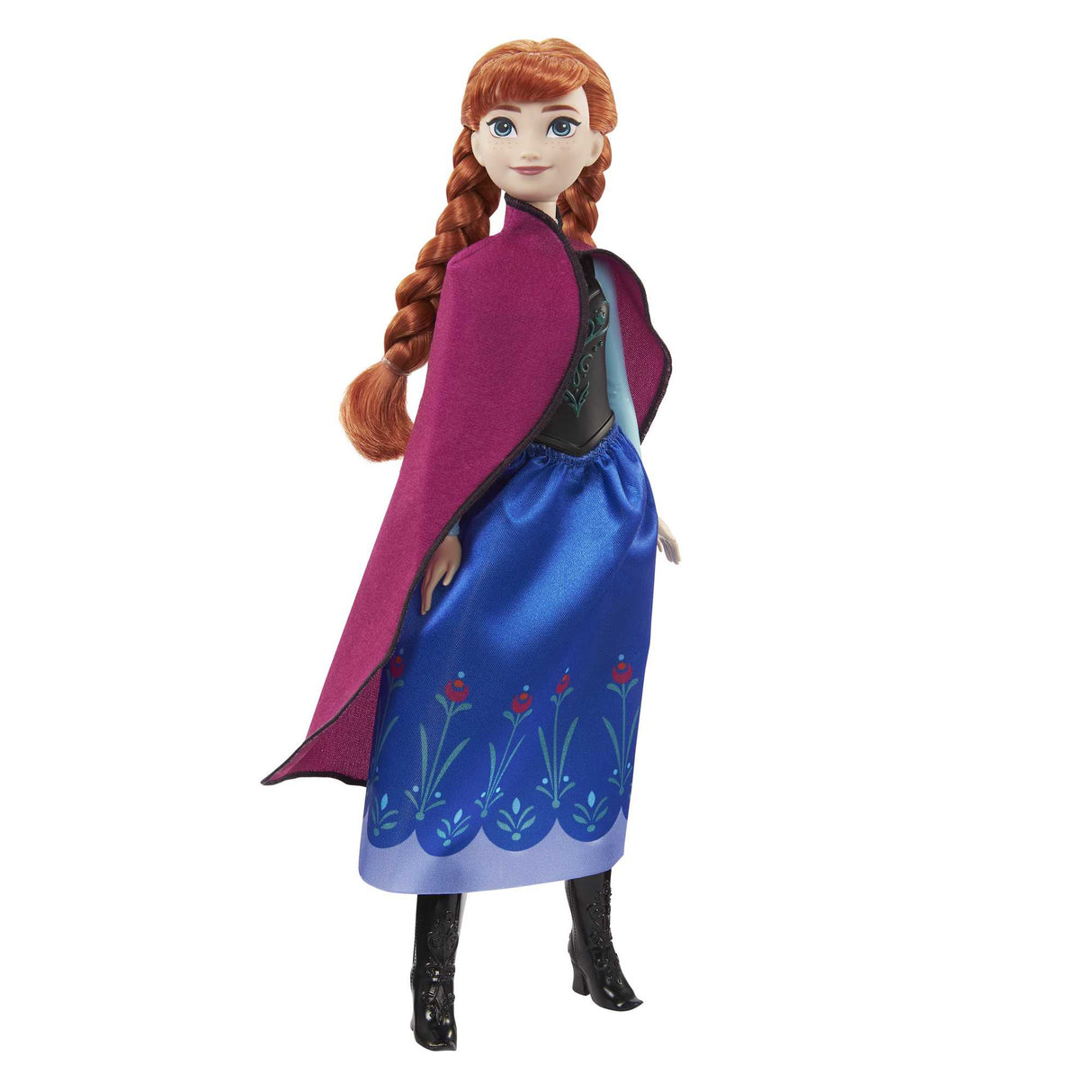 La Reine des Neiges-Anna- Mattel Poupée Disney avec habillage et accessoires HLW49