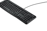 Clavier Logitech K120 Qwerty USB (OEM) (Noir)