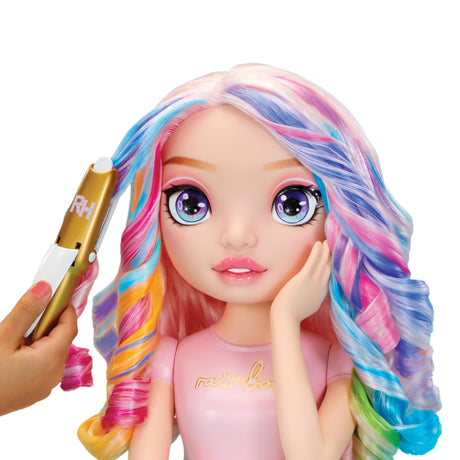 Rainbow High - Tete a coiffer Bella - 33cm - Colore ongles et cheveux - Des 4 ans
