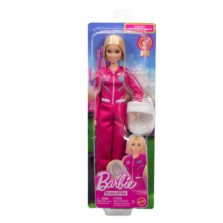 Barbie poupée Astronaute - L'espace - Rose - Tenue amovible - MATTEL - JKF77 - Des 3 ans