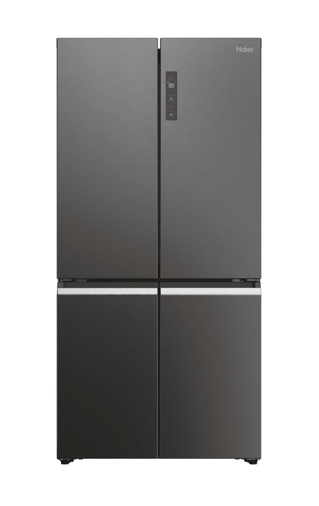 Réfrigérateur multi-portes - HAIER - Cube 90 Series 5 RTG785NHD - Classe E - 642 L - 190,5 x 90,8 x 74,8 cm - Inox foncé