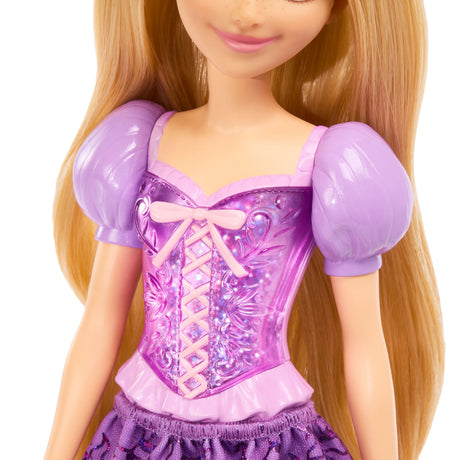 Raiponce Poupée 29 cm, Mattel Poupée Disney Princesses habillage et accessoires HLW03