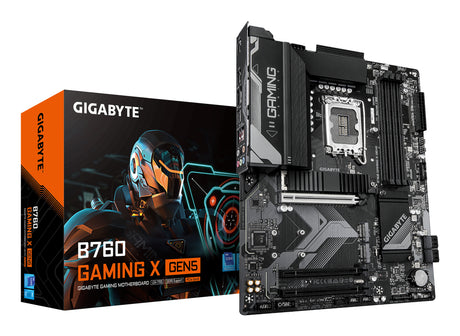 Carte mere - GIGABYTE - B760 GAMING X GEN5 - Format ATX - Chipset Intel B760 - PCIe 5.0