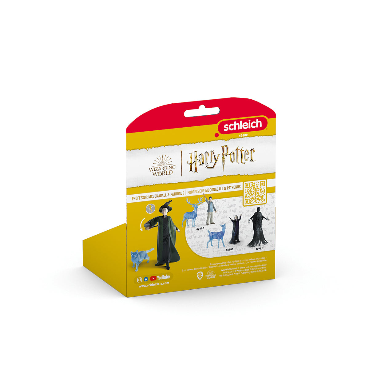 Figurines Professeur McGonagall et son Patronus, Schleich 42682 Harry Potter, Pour enfant des 6 ans