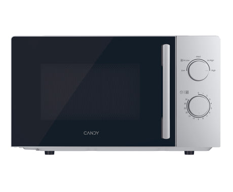 Micro-ondes CANDY CMW20SMSLI - 20L - MO : 700W - UI mécanique - 5 niveaux de puissance - Silver