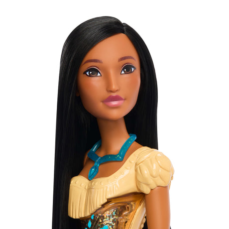 Pocahontas Poupée 29 cm, Mattel Poupée Disney Princesses habillage et accessoires HLW07