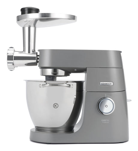 Hachoir a viandes et poissons - KENWOOD - Accessoires KAX950ME - Capacité 130kg/h - 3 grilles en acier