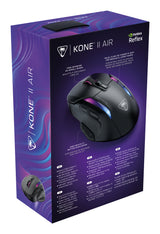 Souris gaming sans fil - Turtle Beach Kone™ II Air - Ergonomique - Noir, Bluetooth, 26 000 DPI, molette 4D