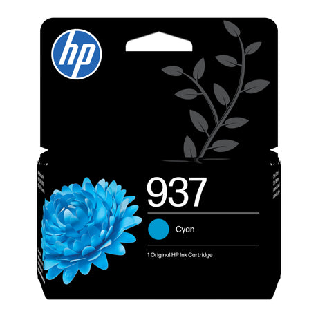 HP 937 Cartouche Encre Authentique cyan