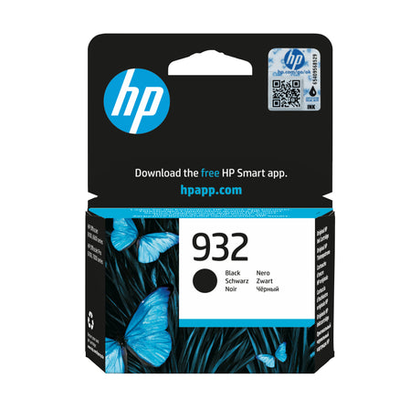 HP 932 Cartouche d'encre noire authentique (CN057AE) pour HP OfficeJet 6100/6600/6700/7100/7510/7610