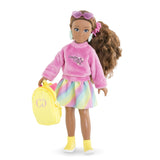 Accessoires poupée - COROLLE - Dressing fluo - Pour poupée mannequin 28 cm - 7 accessoires - Des 4 ans