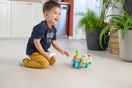 Jouet a tirer - Chicco - Chien Dog Ré Mi - Blanc - 18 mois - Intérieur