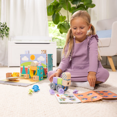 La Ville Melissa And Doug 73 Pieces