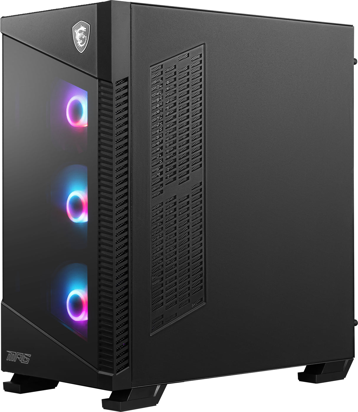Boitier Moyen Tour E-ATX MSI MPG Velox 100R RGB avec panneaux vitrés (Noir)