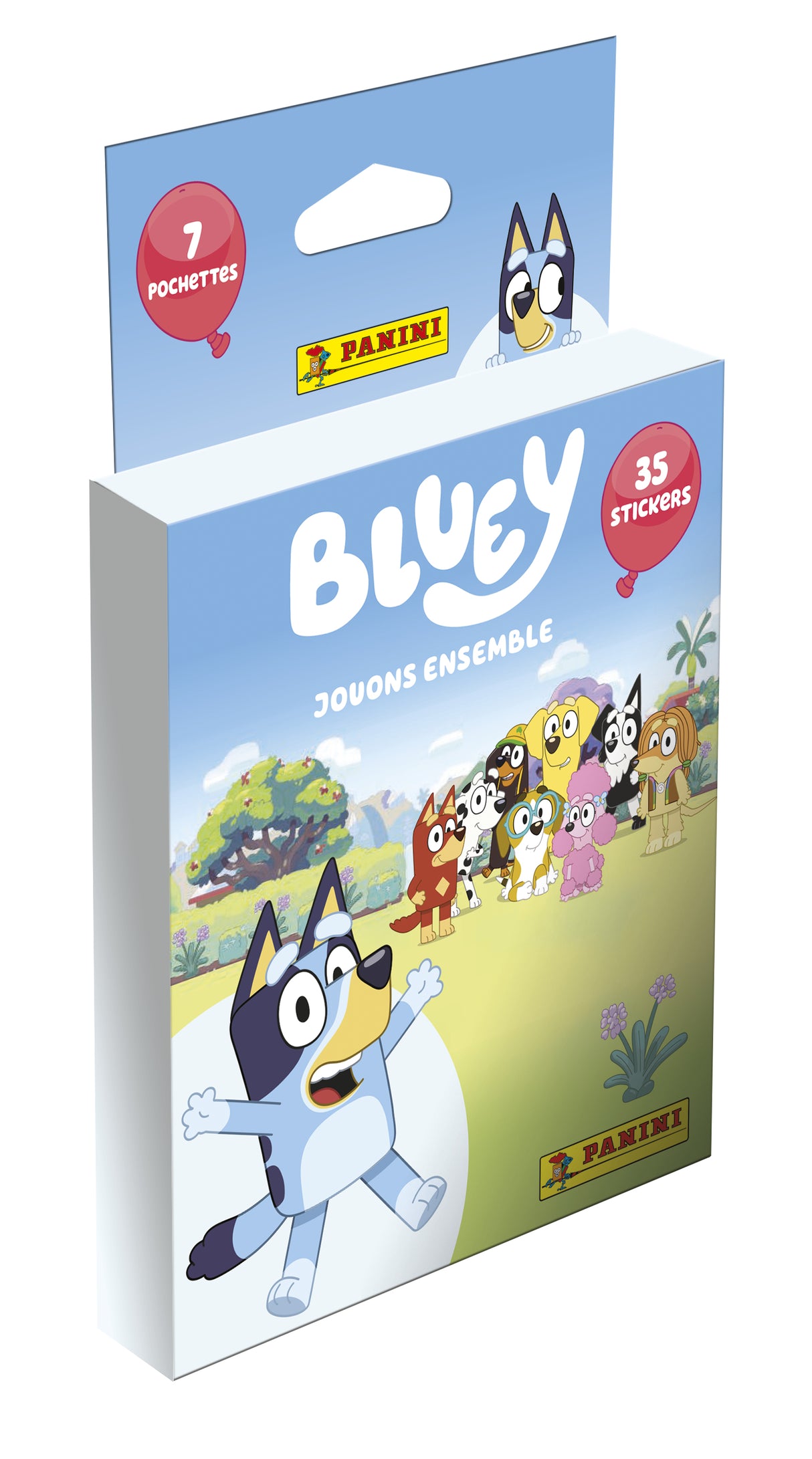 Stickers - PANINI - Bluey 2 - Blister 7 pochettes