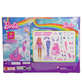 Barbie - Calendrier de l'Avent - Avec poupée mode et 24 surprises - Barbie - JFL66