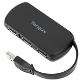 Hub USB 2.0 Targus - 4x USB-A (Noir)