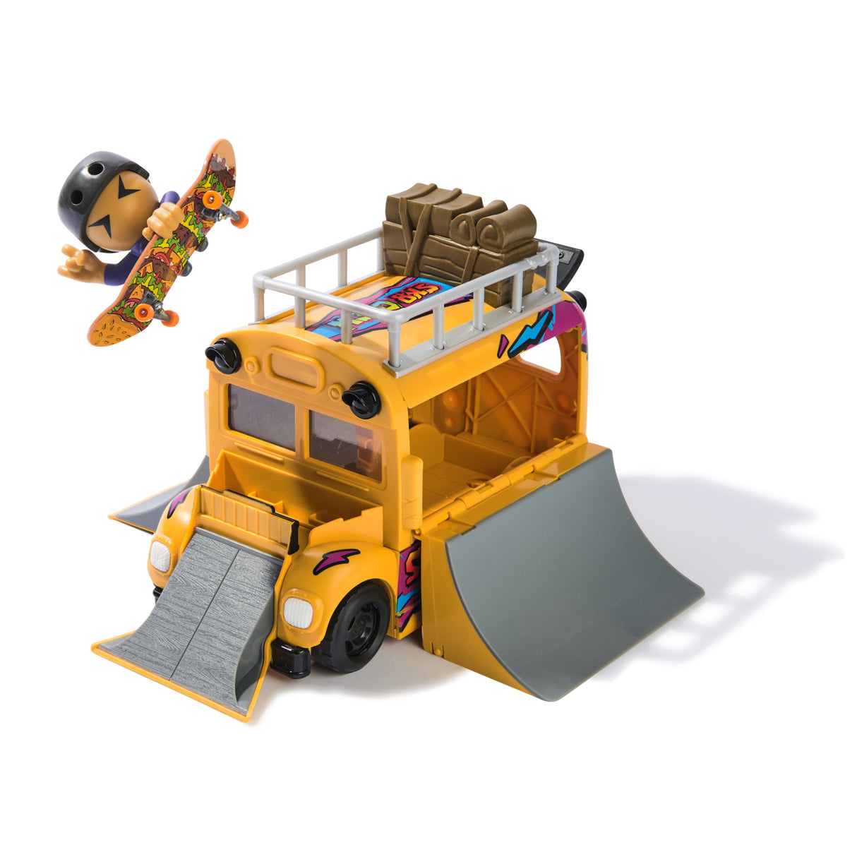 SPIN MASTER PLAYSET CAMION SK8 CREW Teck Deck