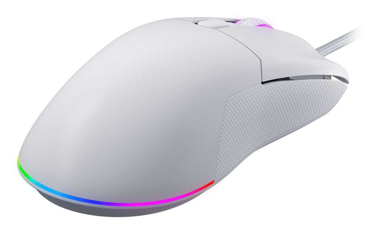 Souris filaire Gamer Hator Pulsar 3 RGB (Blanc)