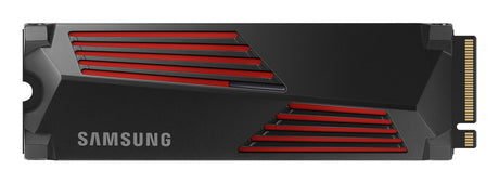 SAMSUNG - 990 PRO avec dissipateur- SSD Interne - 2 To - NVMe M.2 PCIe 4.0x4 - Vitesse lecture jusqu'a 7 450 Mo/s