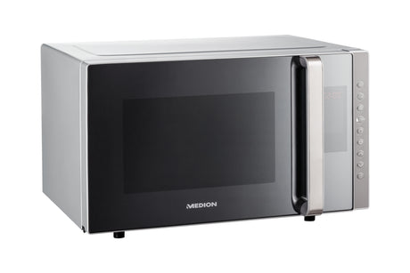 Micro-ondes combiné MEDION MD17495 - 23L - 800W - 1200W Grill - Pose libre - Argent