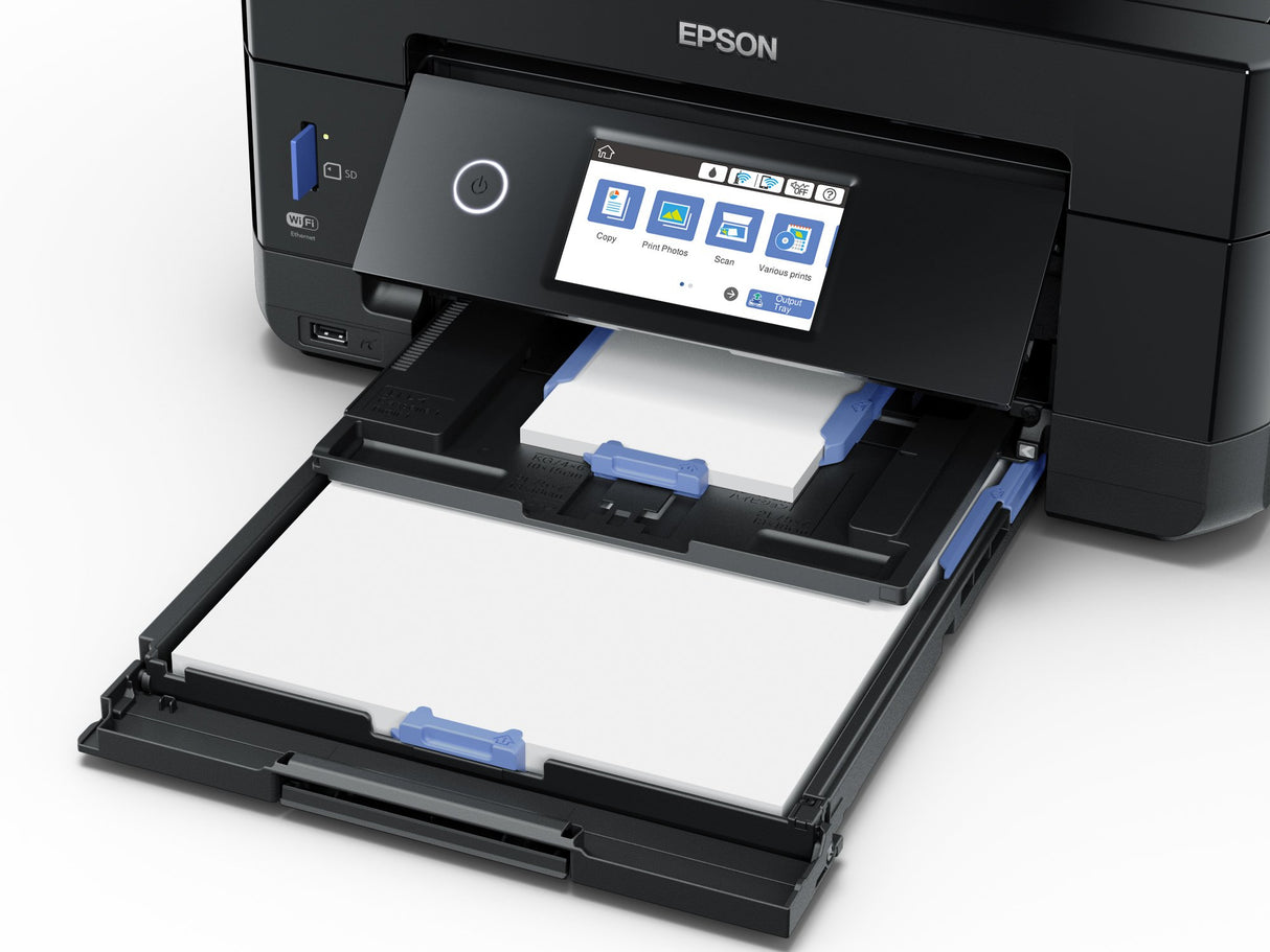 Imprimante EPSON XP-7100 - 3 en 1 + chargeur documents- Photo - Recto-verso automatique - WIFI- direct - Ecran tactile