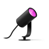Projecteur de jardin - PHILIPS HUE - Lily - Lumiere blanche et colorée - Noir - Basse tension - Extension - IP67