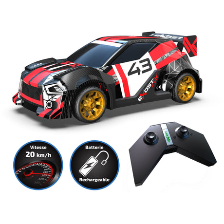 Voiture télécommandée - SILVERLIT - RALLY XTR  -  2.4Ghz - Echelle 1:14