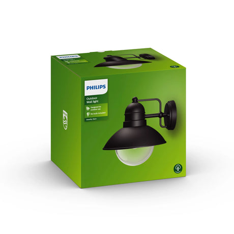Lampe murale - PHILIPS - Hoverfly - Noir - IP44