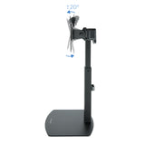 Support double-écran à poser Tooq DB1727TN 17"-27" (6kg max) (Noir)