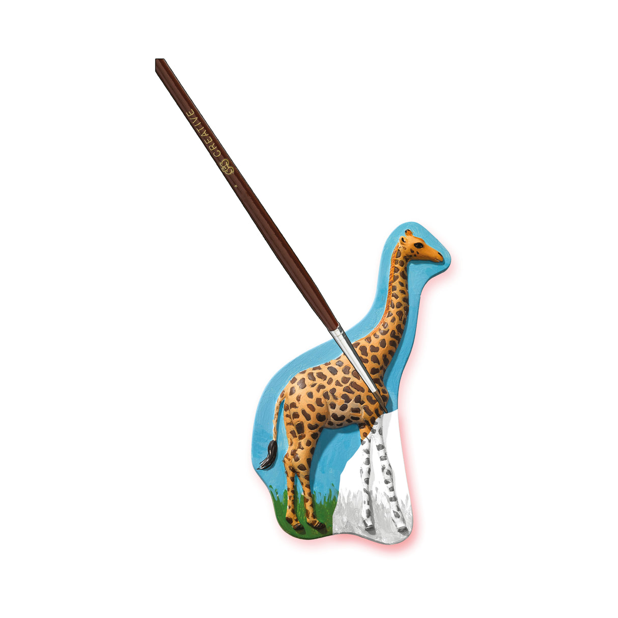 Moulage et peinture - SES CREATIVE - Hobby - Animaux - Plâtre Lavable - 11 figurines a créer - Age : 5+