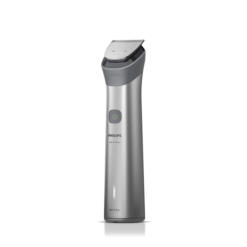 Tondeuse multifonction 11-en-1 étanche - PHILIPS - Series 5000 MG5941/15 - 120 min - Sans fil - Gris clair