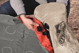 BESTWAY Matelas gonflable camping Pavillo - 1 place Roll & Relax - 188 x 99 x 22 cm - Avec sac de gonflage