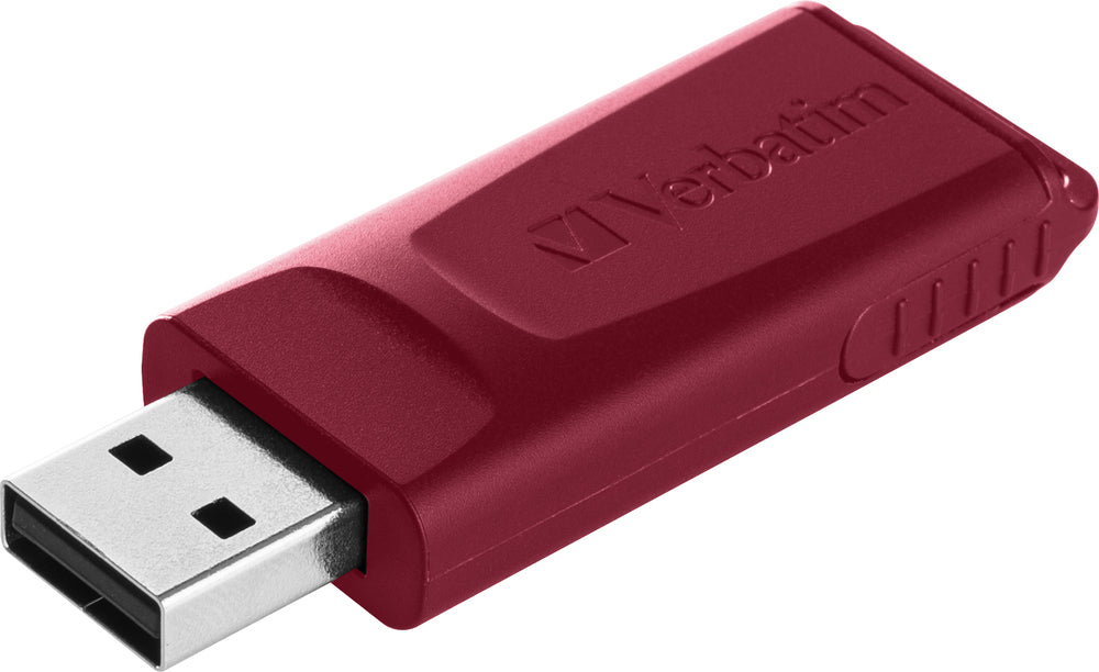 Lot de 2 ClïÂ¿Â½s USB 2.0 Verbatim Slider - 32Go (Bleu/Rouge)