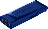 Lot de 2 ClïÂ¿Â½s USB 2.0 Verbatim Slider - 32Go (Bleu/Rouge)