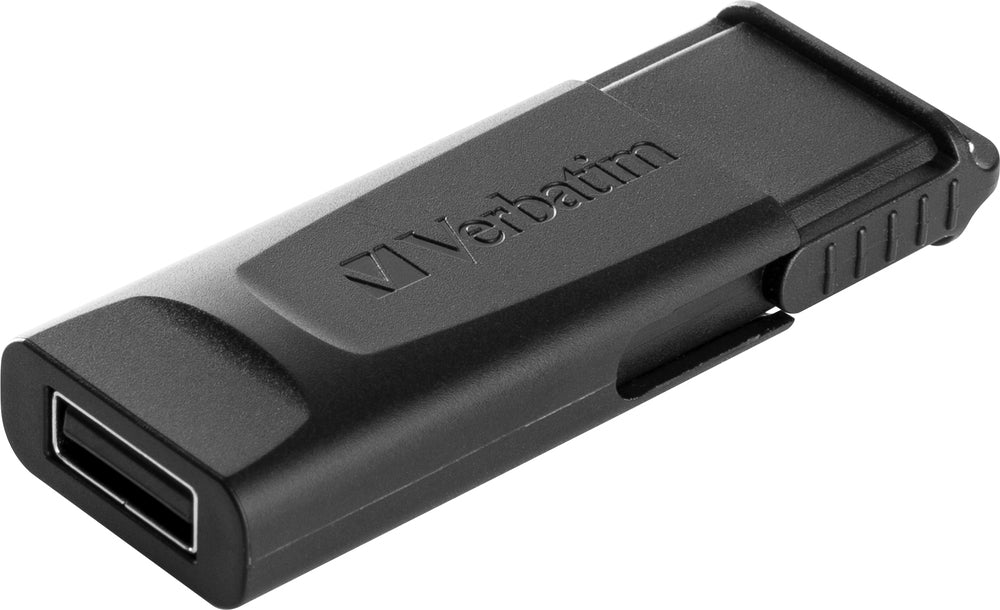 Clé USB 2.0 Verbatim Slider - 128Go (Noir)