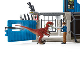 Grande station de recherche Dino, coffret de 72 pieces, jouets, Des 5 ans, Schleich 41462 Dinosaurs