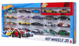 Hot Wheels - Coffret De 20 Véhicules - Petites voitures - 3 ans et + H7045