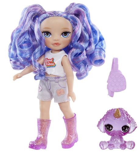 Rainbow High Littles - Poupée 15cm + animal de compagnie - Violet - Des 4ans