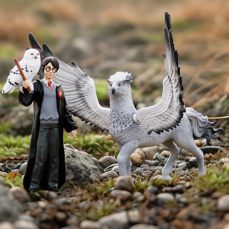 Figurine Harry et Hedwige, Harry Potter, pour enfants des 6 ans, Schleich 42633 Harry Potter, Univers WIZARDING WORLD