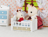 Le bébé Lapin Chocolat et lit - Sylvanian Families - 5017