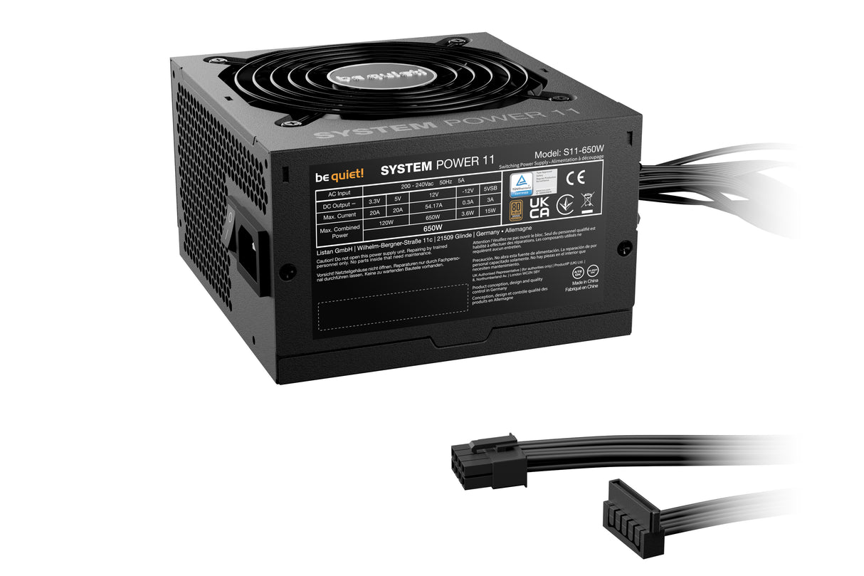 Alimentation ATX be quiet! System Power 11 - 650W (Noir)