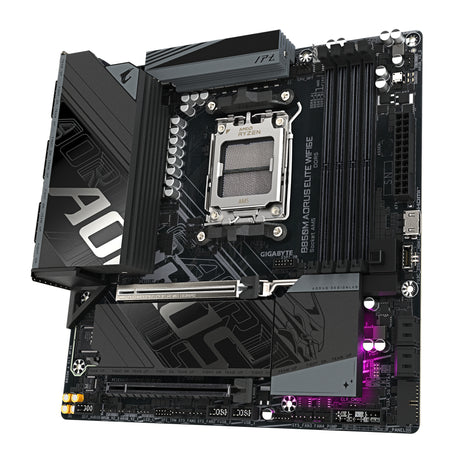 Carte mčre - GIGABYTE - B850M AORUS ELITE WF6E - Format Micro-ATX - Chipset AMD B850 - DDR5 & PCIe 5.0 - WiFi 6E