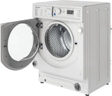 Lave-linge séchant encastrable INDESIT - BIWDIL861485EU - 8 / 6 kg - Induction - L60cm - 1400 trs/min - Blanc