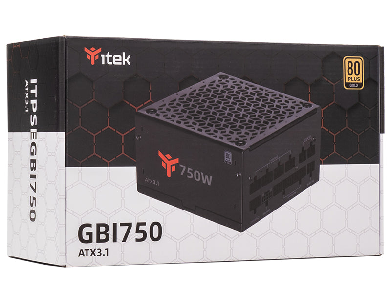 Alimentation ATX iTek GBI - 750W (Noir)