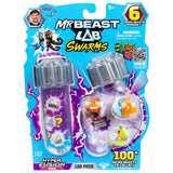 Figurine - SWARMS FUSION - MRBEAST LAB - 6 mini figurines de 2,5 cm - Des 5 ans