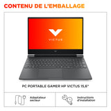 PC Portable Gamer HP Victus 15-fb3028nf - Sans Windows - 15,6 FHD IPS 144Hz - RTX 5050 8Go TGP 70W - Ryzen AI 5 240 - 16Go - 512Go
