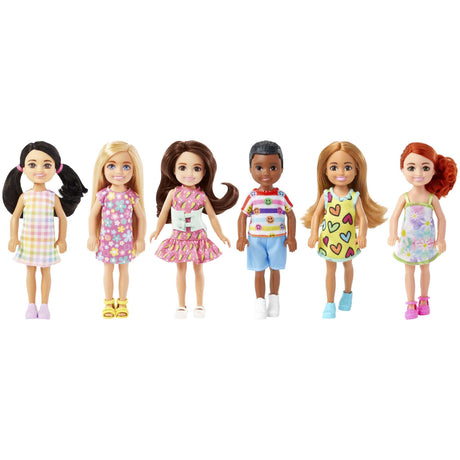 Assortiment de 6 poupées Chelsea et amis - Barbie - Fille - A partir de 3 ans