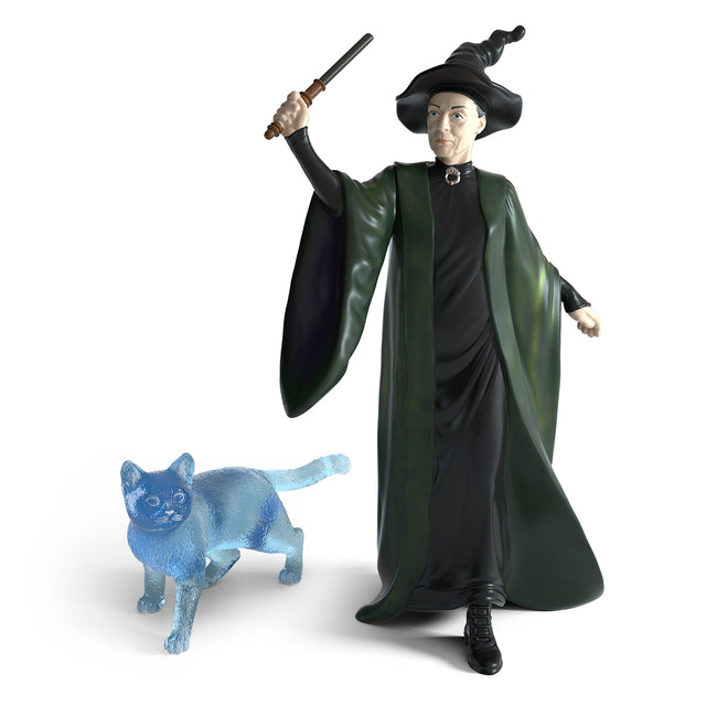 Figurines Professeur McGonagall et son Patronus, Schleich 42682 Harry Potter, Pour enfant des 6 ans